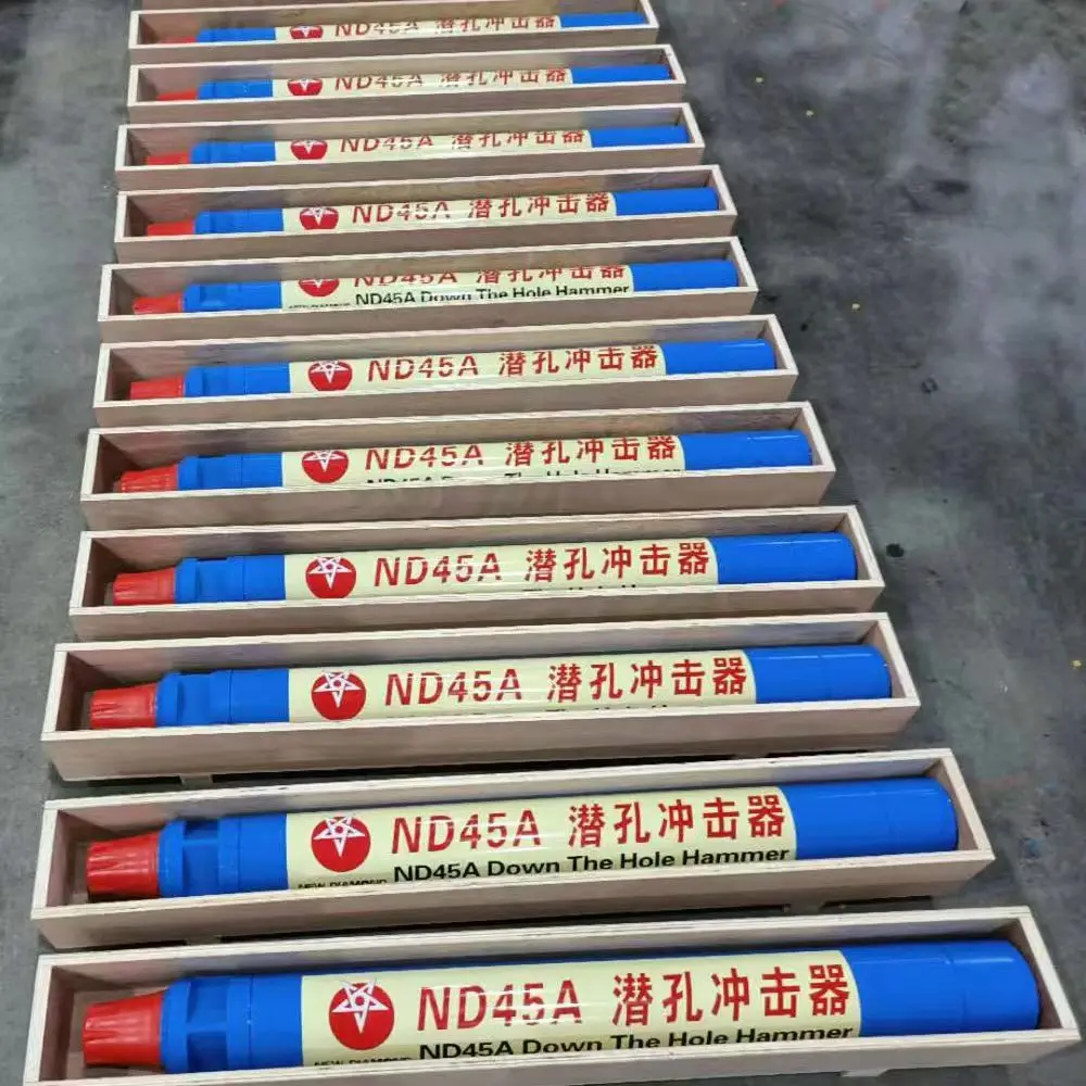 ND45A 55A 65A High Air Pressure Down The Hole Rock Drilling Water Well Drilling DTH Hammer