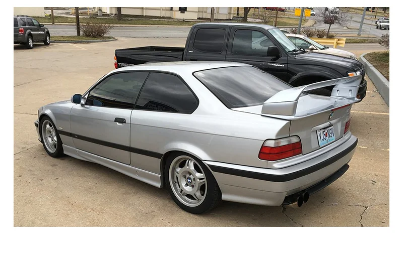 Für BMW 3er M3 E36 GT GTR Heckspoiler Flügel Kofferraum Drift Body Kit 1990–2000 – Detail 11