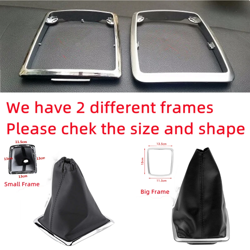 Manueller Schaltknauf, 5/6 Geschwindigkeiten, für Ford Focus 2 MK2 FL MK3 MK4 MK7 MONDEO GALAXY FIESTA, silberfarben, schwarz, Gamasche, Kofferraumabdeckung – Detail 3
