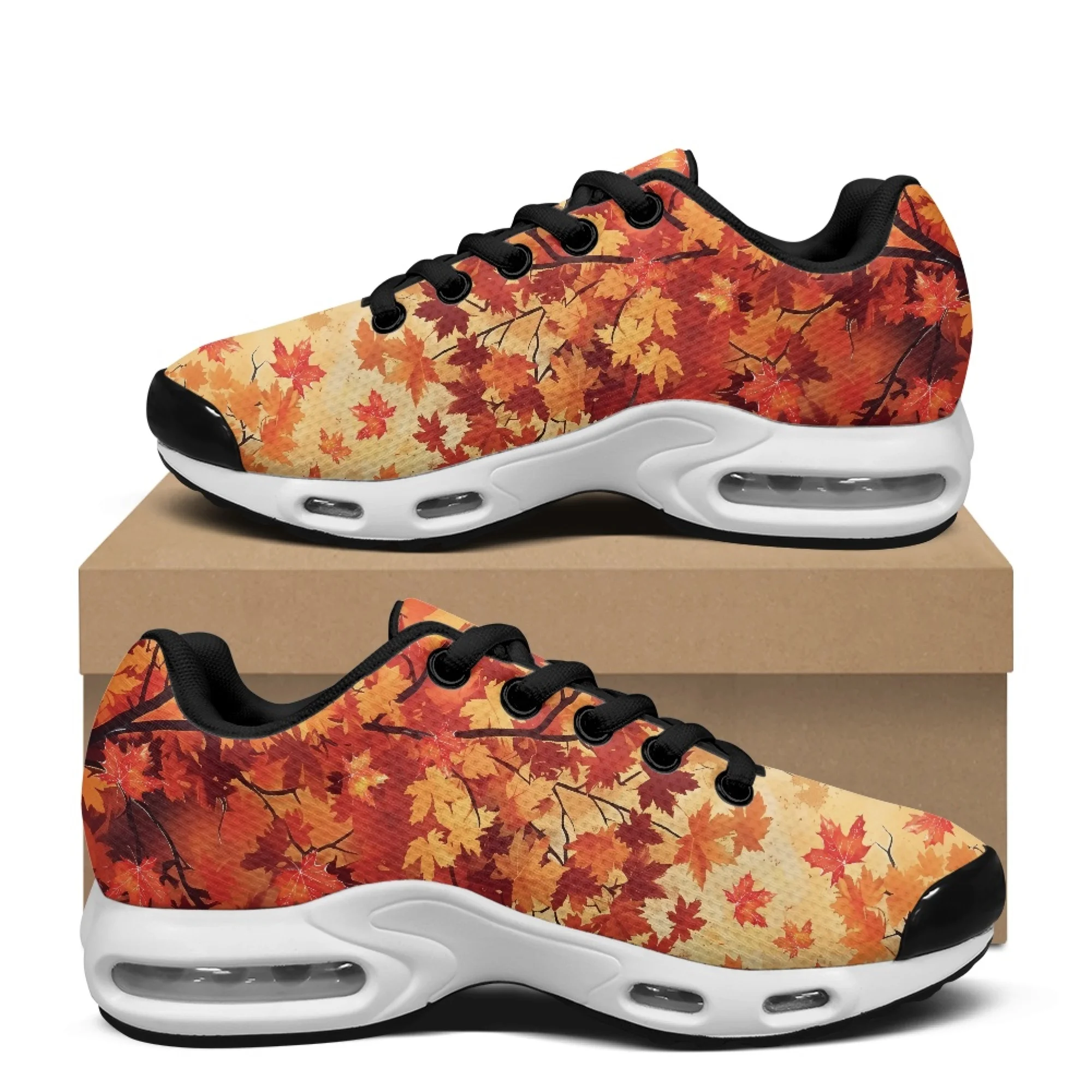 XIXIRIMIDO Male Running Shoes Free Delivery Shoes Nurse Shoes Shoes Thanksgiving Maple Leaf Shoes Tenis Feminino Male Sneakers
