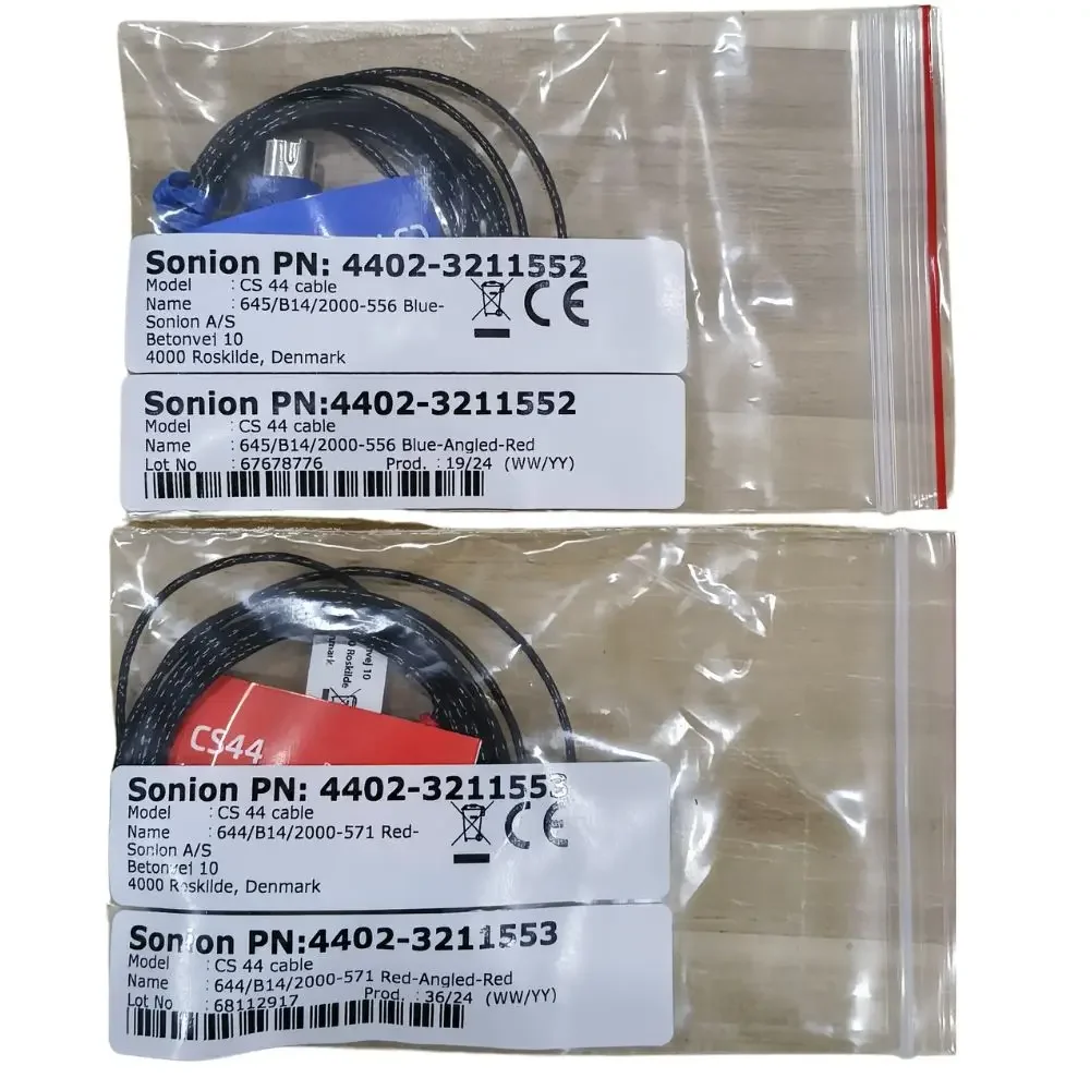 

Sonion CS44 Programming Cables Signia Resound Oticon BTE Digital Hearing Aid Programming Cable