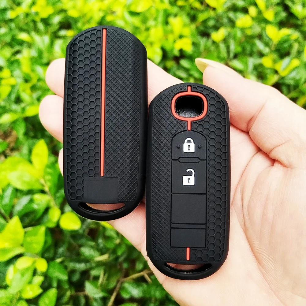 

For MAZDA 2 3 5 6 CX-3 CX-5 CX-7 CX-9 Silicone Car Key Cover Remote Fob Case Sleeve 2 3 4 Buttons 2013 2015 2016 2017 2018 2019