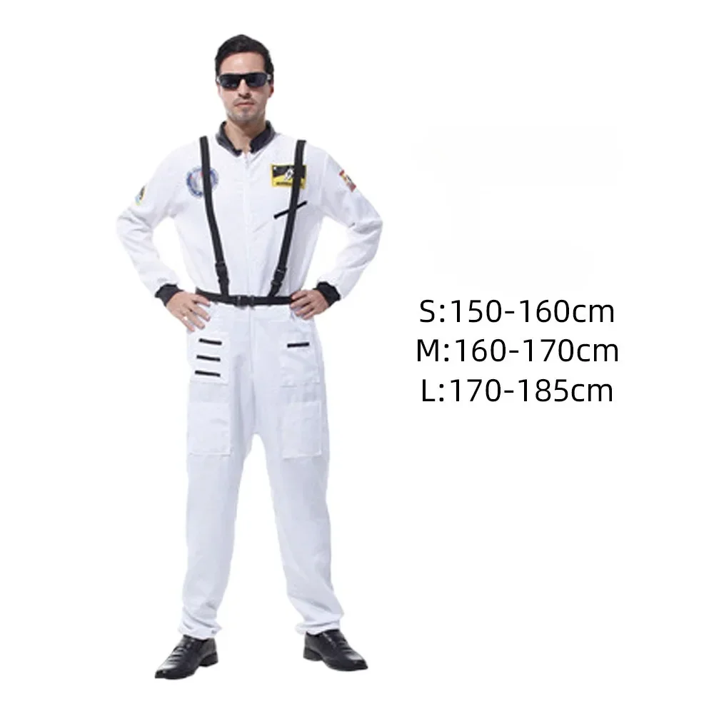 بدلة الفضاء للأطفال أزياء مسرحية كوس بذلة رحلة الفضاء ملابس رائد الفضاء الكبار