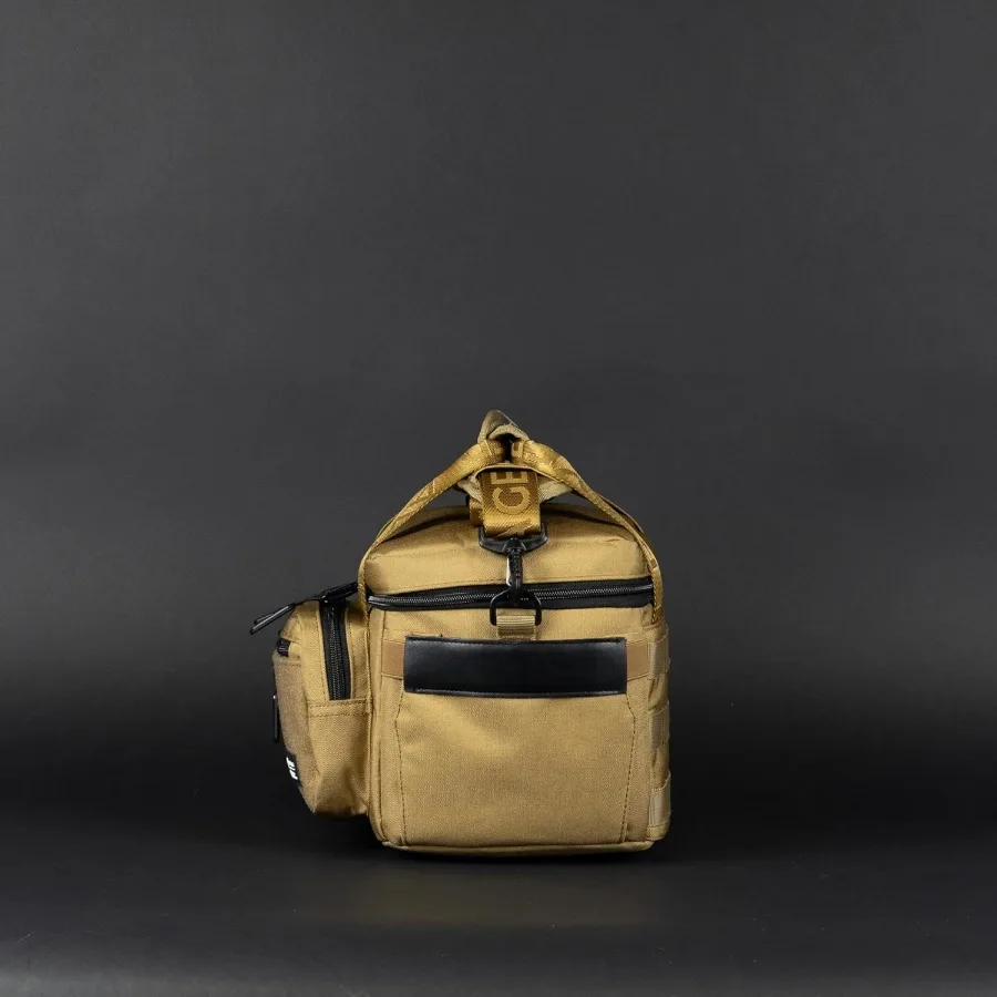 Mini borsa termica tattica per pranzo da 9 litri - Tessuto 1000D resistente all'acqua con tasche multiple isolate MOLLE e pannello patch Ideale per