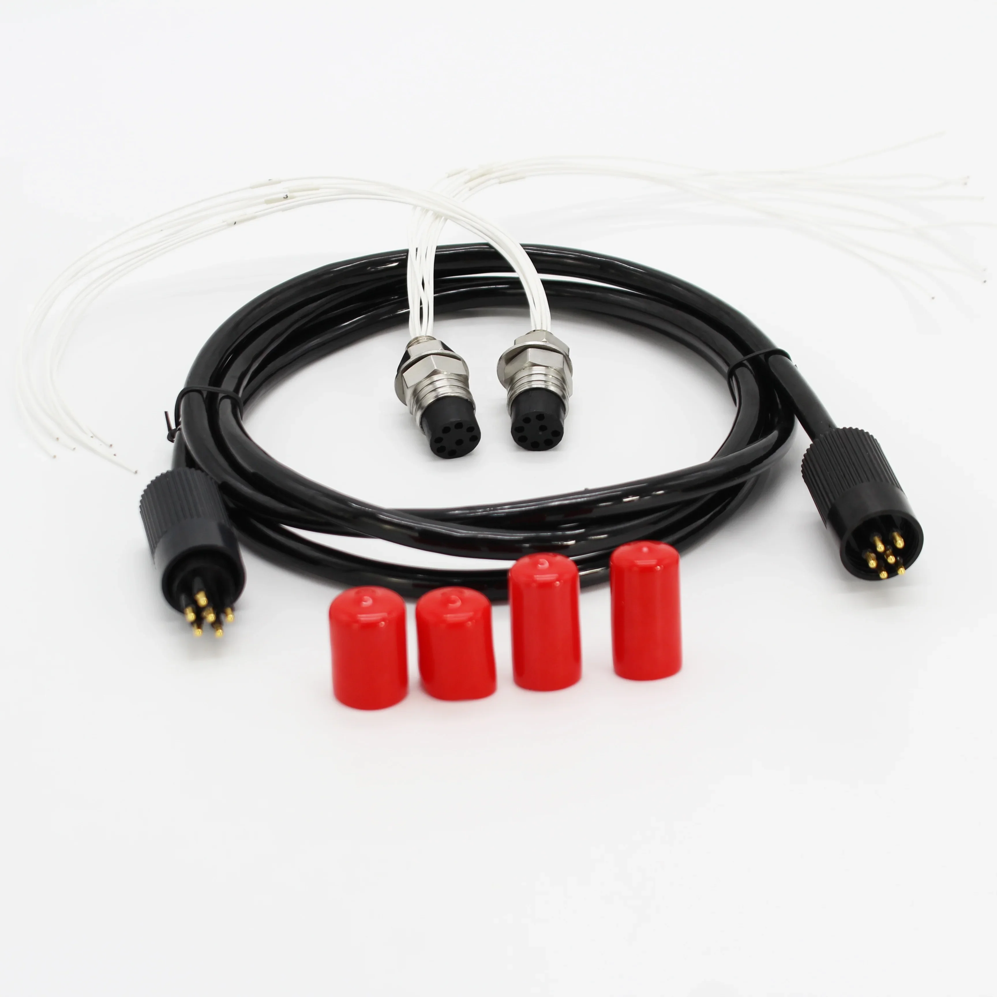 Konektor Subconn Pluggable Tahan Air Basah Ip69k Kelautan Kabel Double Male Female Bawah Air Subsea