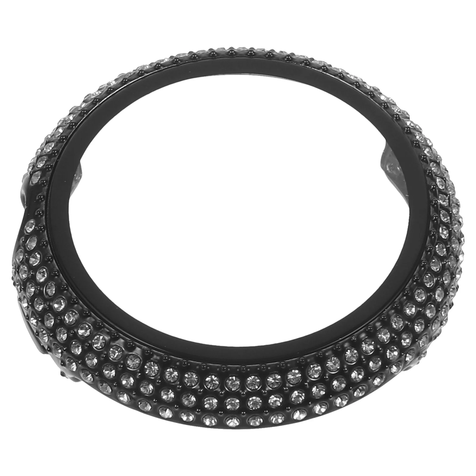 Custodia protettiva per orologio Pc rigido durevole con protezione per schermo in vetro temperato Decorazione con strass scintillanti per l'uso quotidiano