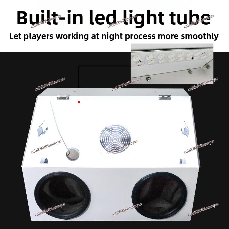 Polishing Dust Box Metal Integrated Table Grinding Machine Cutting and Polishing Engraving Polishing