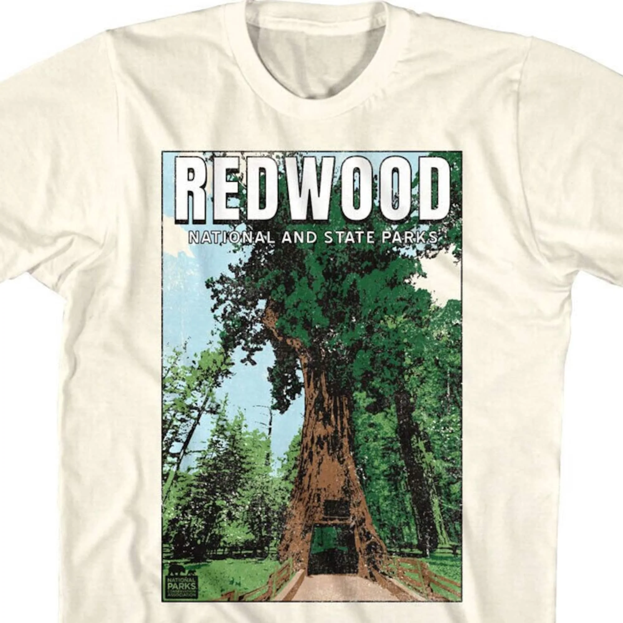 Redwood Shirt Chandelier Trees California National State Park