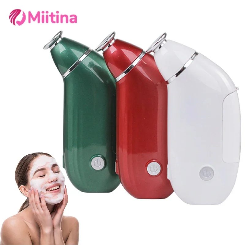 

Handheld Magic Oxygen Whitening Bubble Machine Face Skin Care Facial Cleansing Massager Beauty Salon Home Instrument Skin Care