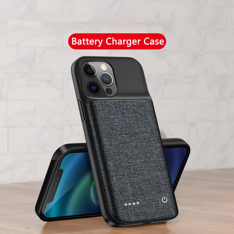 6800mAh Battery Charger Case External Battery Pack for iPhone 15 14 13 11 pro max 12 Mini X XR XS Max Power Bank Charging Case view 2