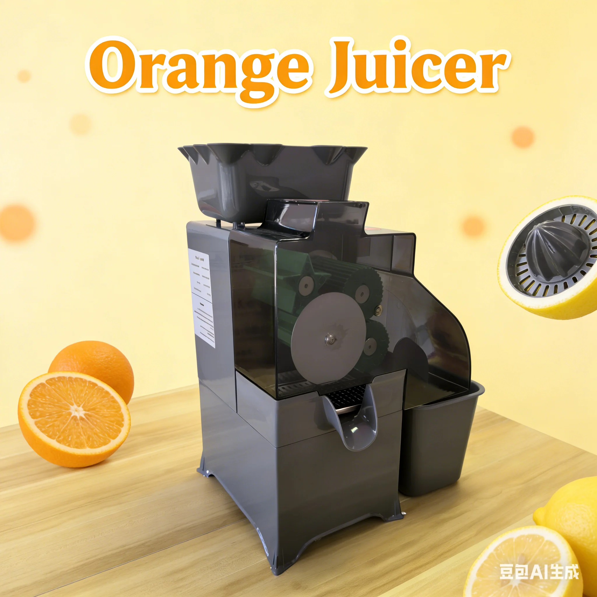 Orange Juicer Machine Bar Restaurant Commercial Separation Slag And Juice Electric Juice Extractor Orange Squeezer