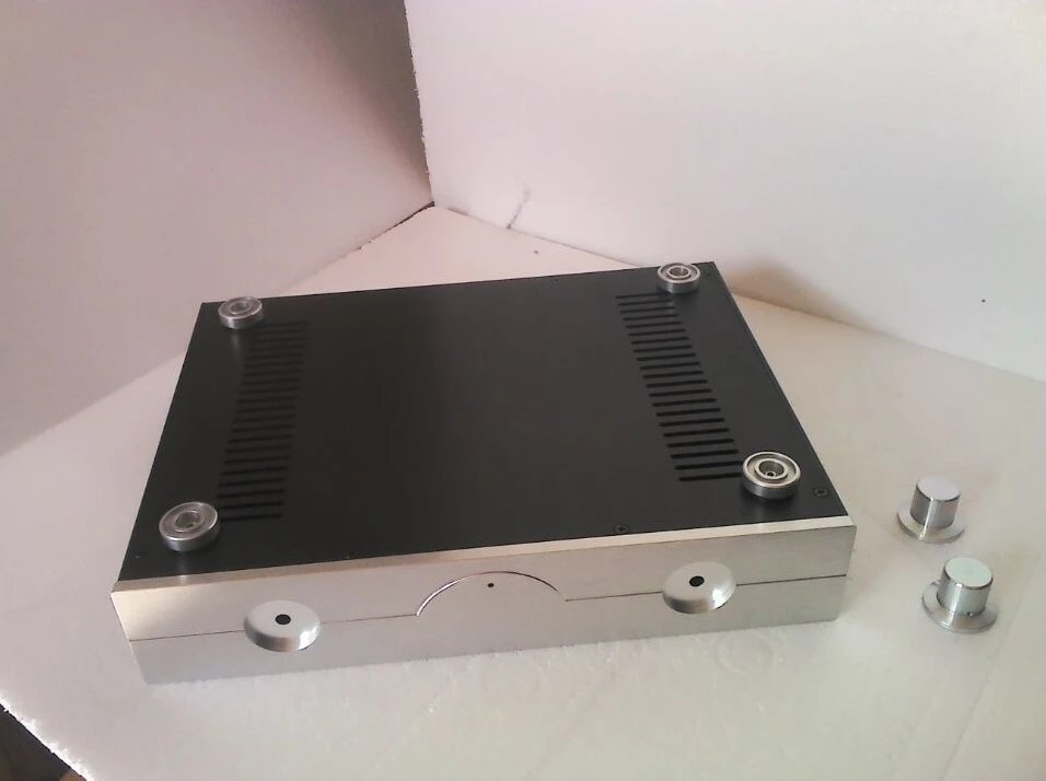 

3807 Цельноалюминиевый сплав HIFI DIY шасси предусилителя Новый корпус усилителя Комбинированный блок усилителя