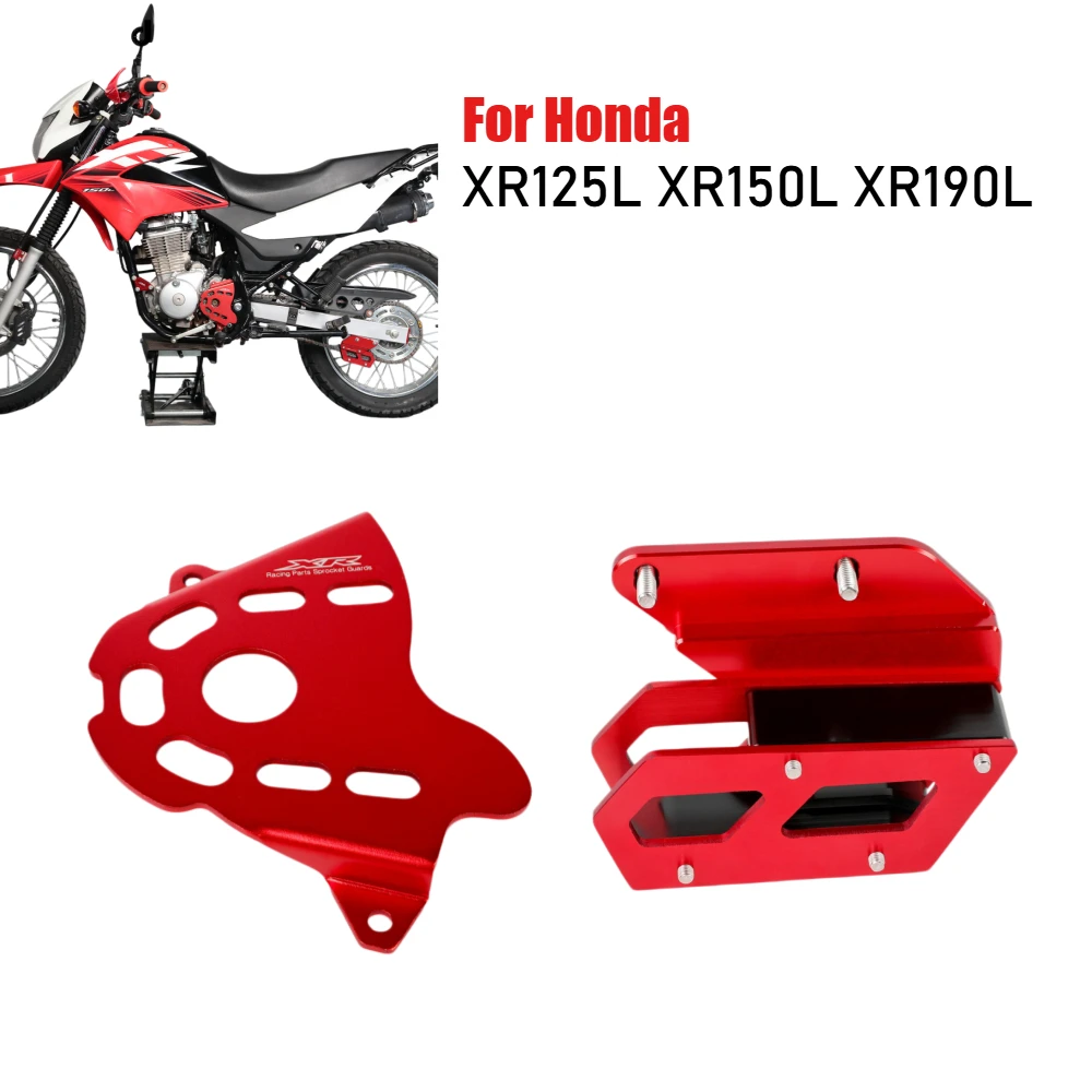 

Защита цепи и направляющая цепи для мотоциклов Honda XR150L, XR125L, XR190L, XR 125, 150, 190 L (мотокросс, эндуро, внедорожные мотоциклы)