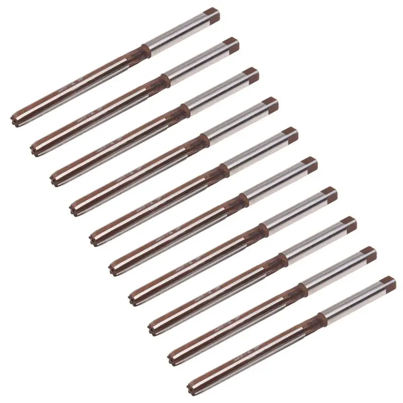 

A98E-10X High Speed Steel Straight Shank 5Mm 6-Flute Hand Reamer 3.3 Inch Length