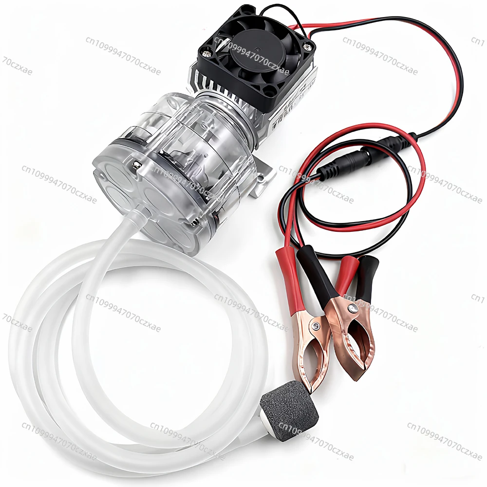 

555 Transparent Air Pump，50db with Heat Dissipation and Oxygen Pump，with Powerful Power and Stable Power Supply