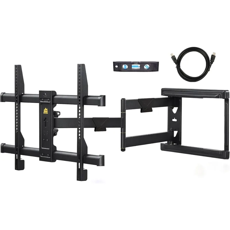 Long Arm TV Mount for Most 37-75 Inch TVs, 30 Inch Long Extension Arm Corner TV Wall Mount, Full Motion Wall Mount Swivel