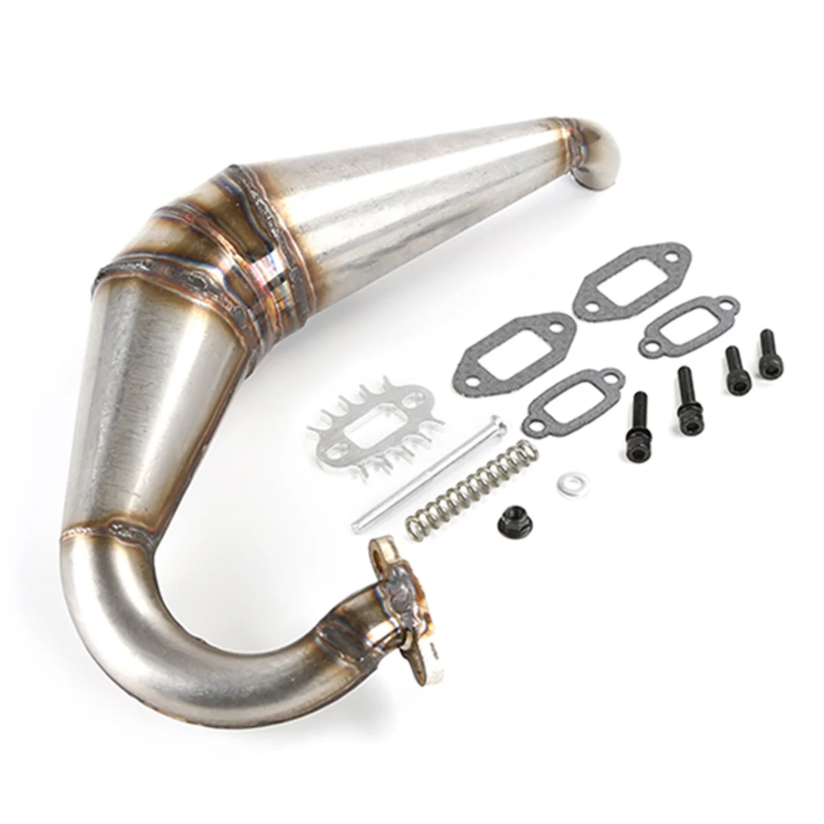 Dominator Pipe Exhaust Pipe for 1/5 Losi 5Ive T Rovan LT LT 29CC 30.5CC 32CC 36CC 45CC Engine Rc Car Update Parts