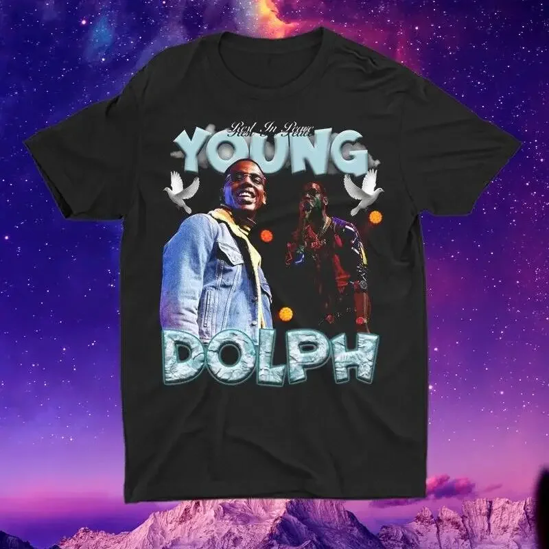 Young Dolph Black T shirt Cotton For S 234XL NP1352