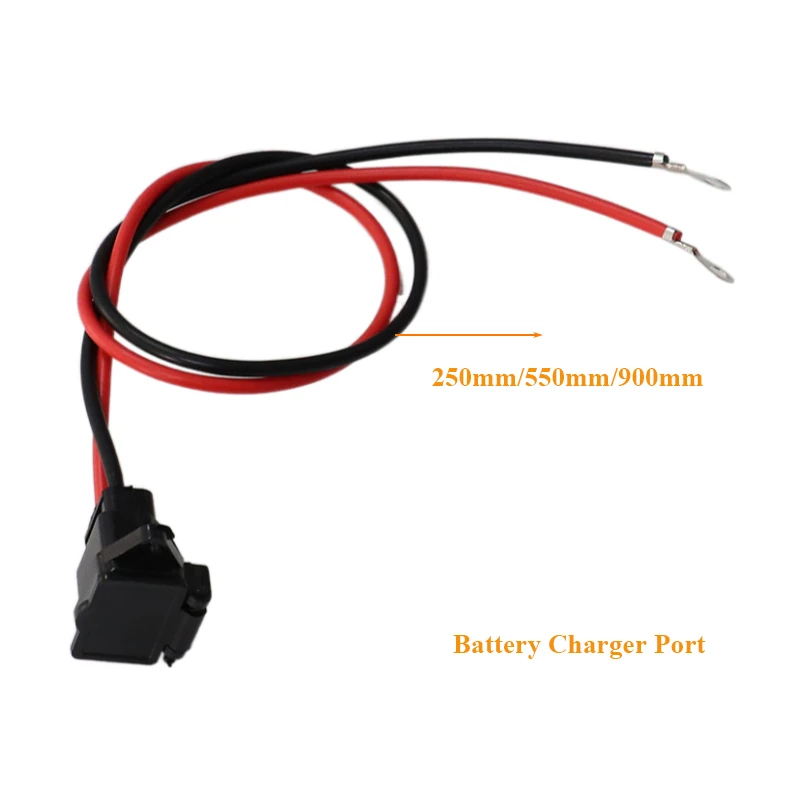 Citycoco Electric Scooter Three Core Power Connector Charging Port Charger Docking Interface China Harley Scooter Accessories