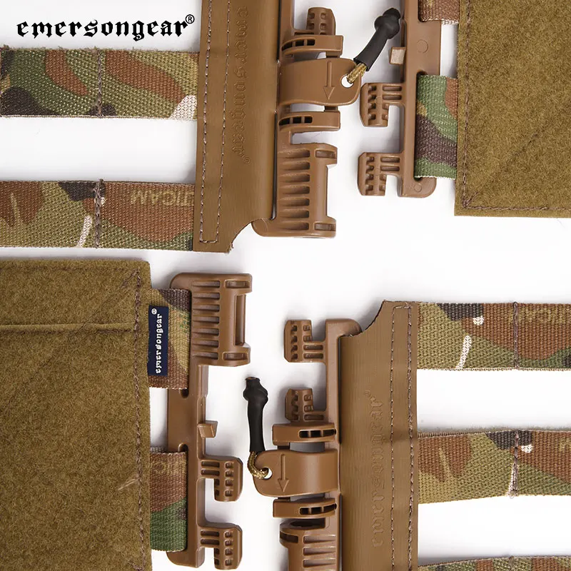 

Жилет Emersongear, одноточечный быстросъемный сетчатый пояс для жилета 419/420/JPC, охотничья нагрудная установка, распродажа 11,11