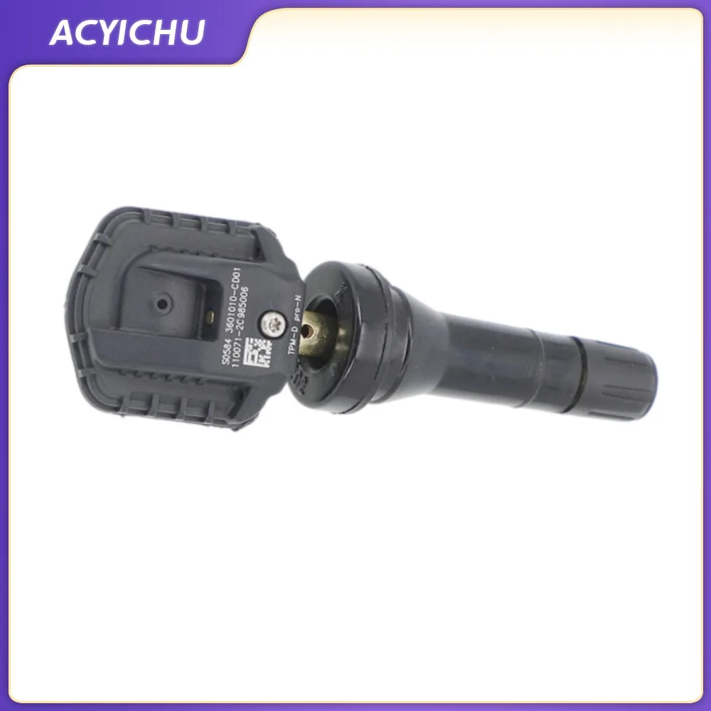 4PCS 3601010CD01 433MHz NEW TPMS Tire Pressure Sensor For ChangAn CS35 CS55/CS75/EADO PLUS Raeton CC UNI-K UNI-T 3601010-CD01