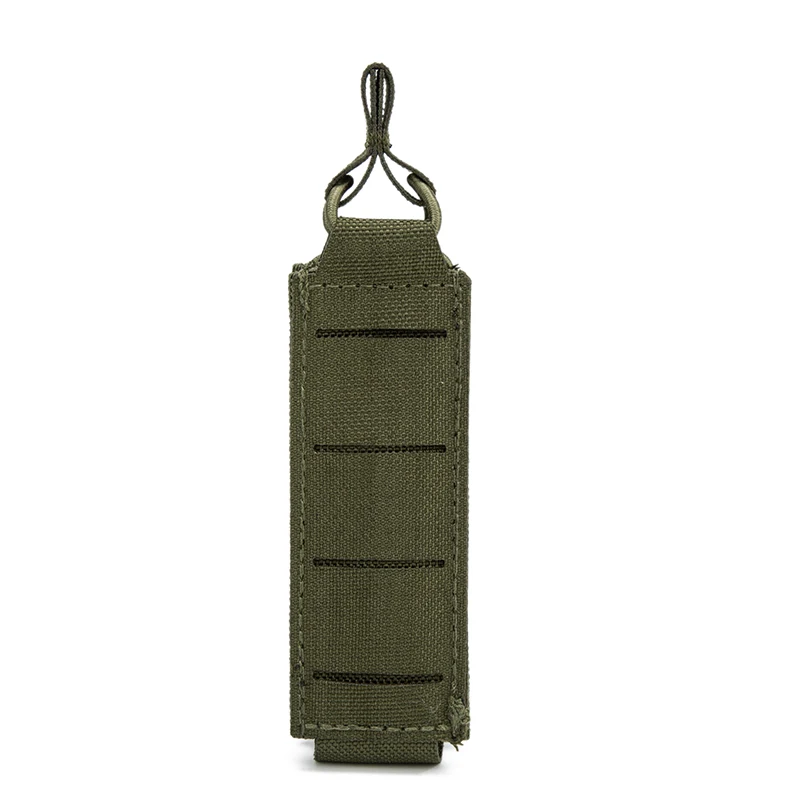 Nylon 9mm Magazine Pouch 1000D Laser Cut LightWeight Single Molle Tactical Edc Pouches Backpack Vest Hunting Accessories view 3