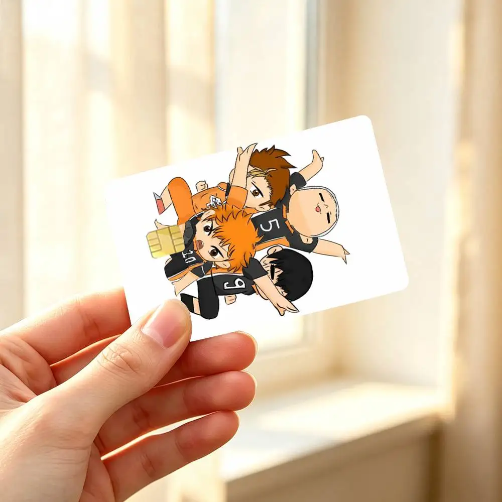 Anime Haikyuu!! High Definition Matte PVC Film Tape | For Credit Card, Debit Card Stickers & Gift Decoration