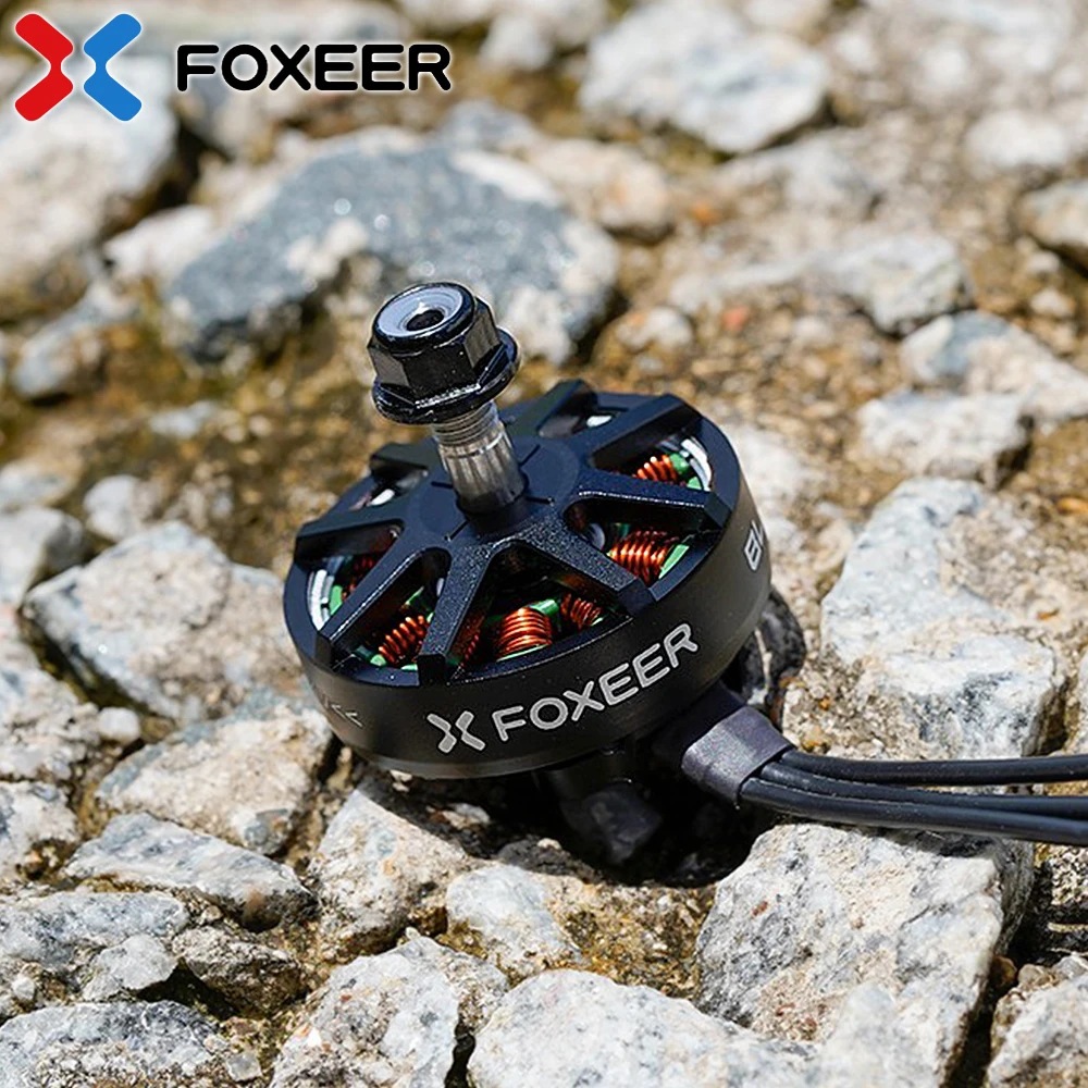 FOXEER-Moteur sans balais à tige en titane, Black Hornet 2806.5, 1350KV, 4-6S, Ultra-léger, Emi-Hollow, FPV Racing Drone, Quadcopter