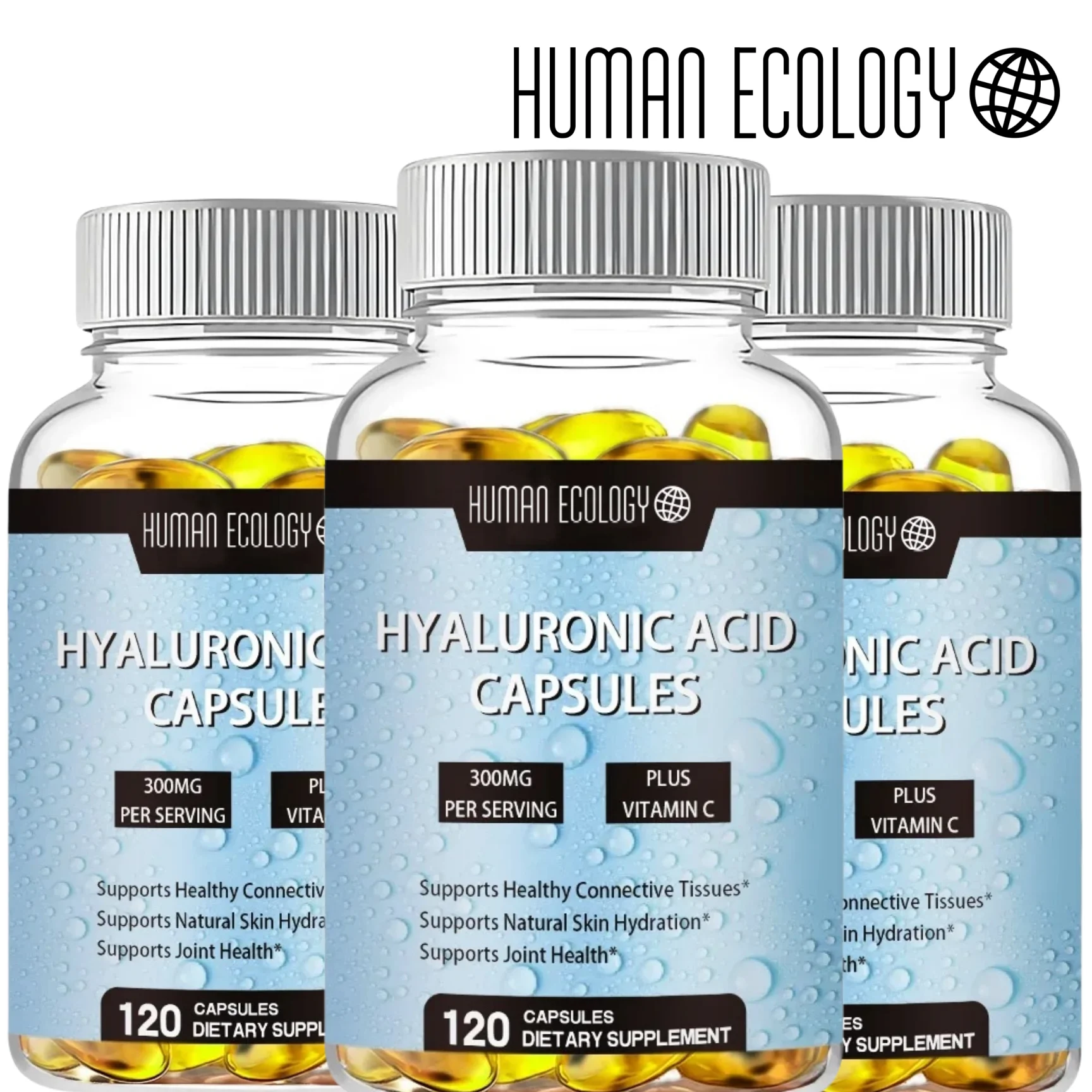 Hydrolytic Hyaluronic Acid Capsule Deeply Nourish Skin Brighten Elastic Freckle Removing Beauty Health Healthy Joints