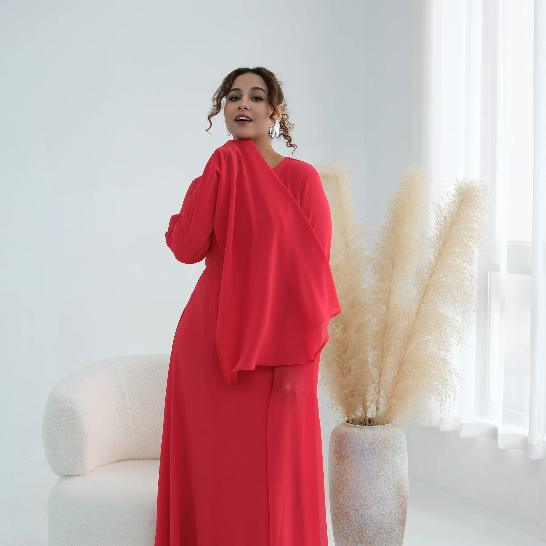 Dubai Abaya Eid Djellaba vrouwen moslim feestjurk Ramadan Caftan Marocain Femme Robe Islam kleding Arabische Jalabiya Vestidos Nieuw