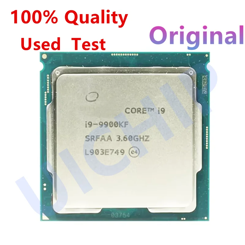 

100% оригинальный восьмиядерный шестнадцатипоточный процессор Core i9 9900KF, 3,6 ГГц, 95 Вт, LGA 1151