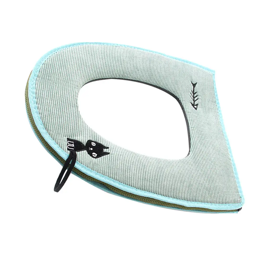 

1pc Toilet Seat Cushion Reusable Washable Soft Elastic Mat For Bathroom Home Use Closestool Cushion Seat Cover Toilet Pad