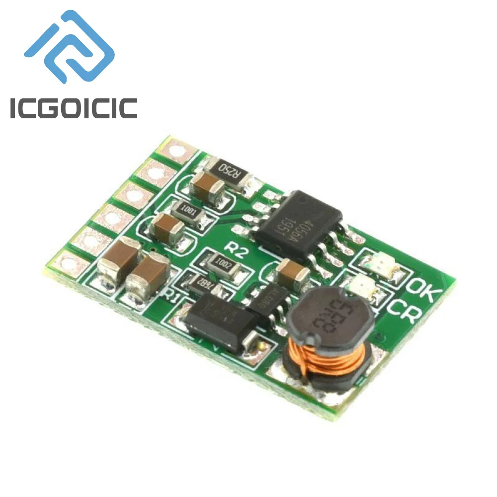 DD05CVSA 3.7 فولت إلى 5 فولت 6 فولت 9 فولت 12 فولت دفعة وحدة محول DC-DC خطوة المتابعة الناتج لبطارية ليثيوم الطاقة الشمسية #3