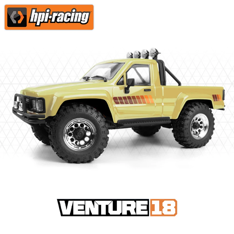 HPI ベンチャー 18 ブラシ付きクライミングカー 1/18 1985