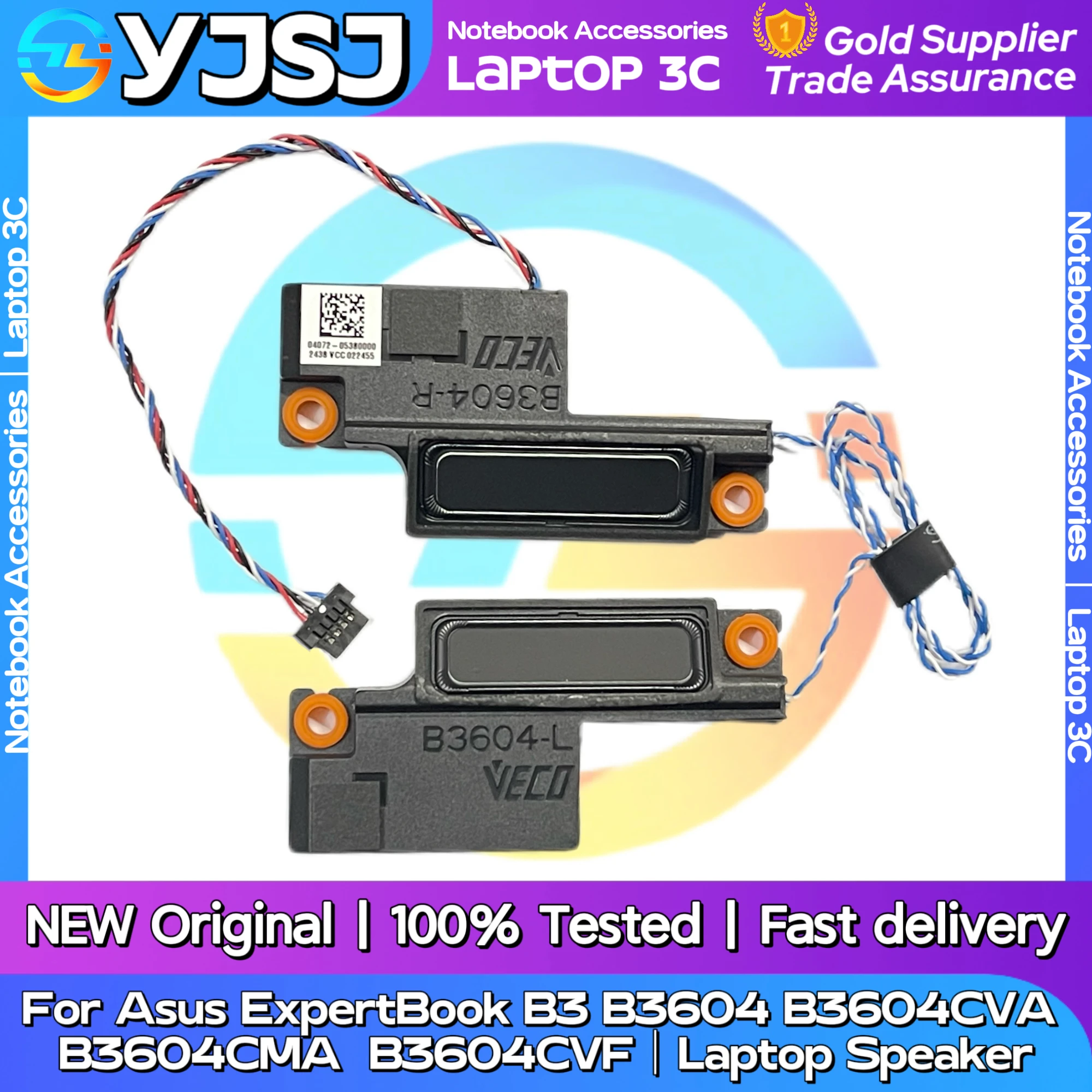 

New Original Laptop Notebook Audio Speaker For Asus ExpertBook B3 B3604 B3604CVA B3604CMA B3604CVF built-in speaker horn audio