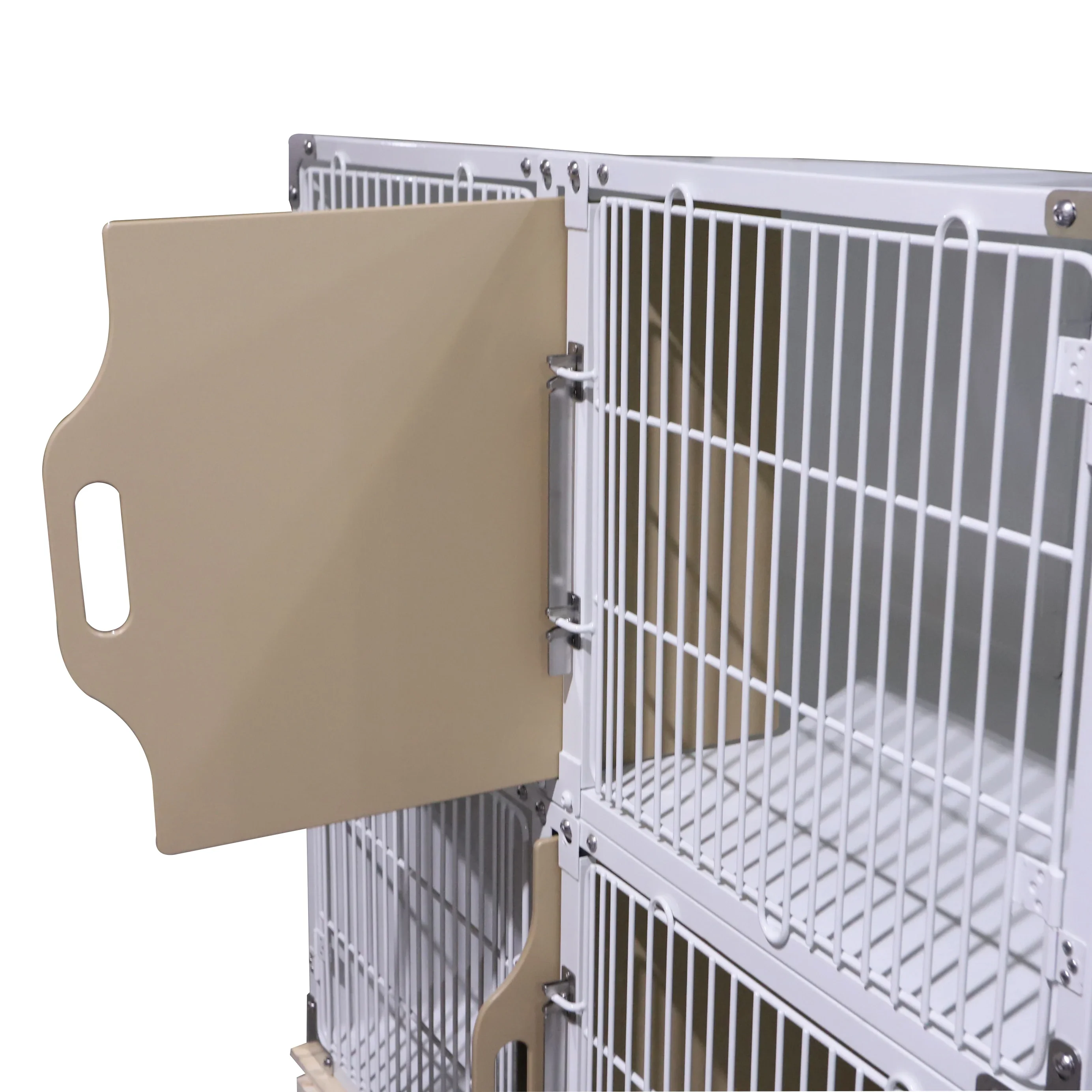 

Multifunction customization low noise hospital clinic dog cage KA-510 Fiberglass Fiberglass Modular Cage