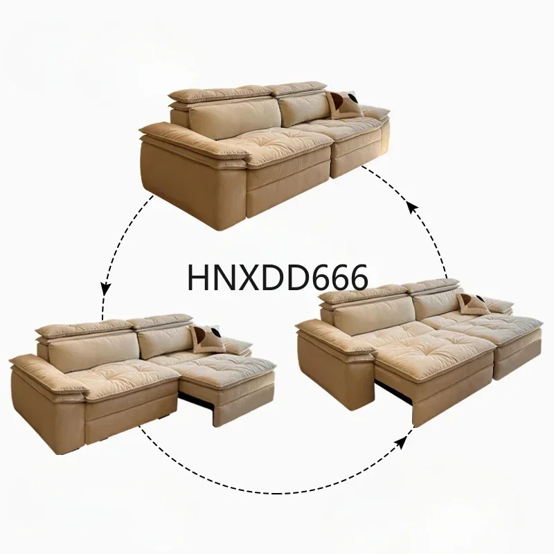 Foldable Modern Designer Sofas Bed Luxury Dual Use Minimalist Recliner Sofa Bed Lounge Loveseat Woonkamerbanken Home Furniture