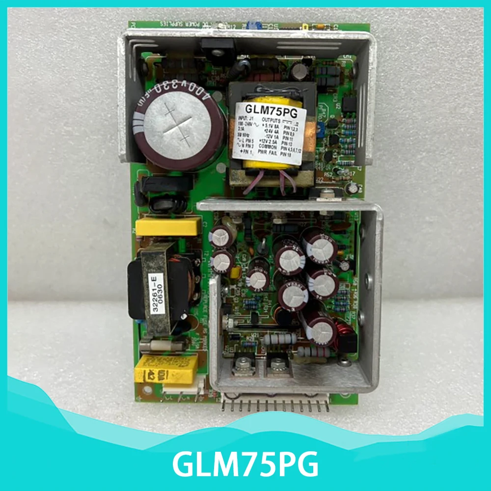 

GLM75PG Для промышленного механического источника питания CONDOR +5,1В8А+24В4А-12В1А+12В2.5А