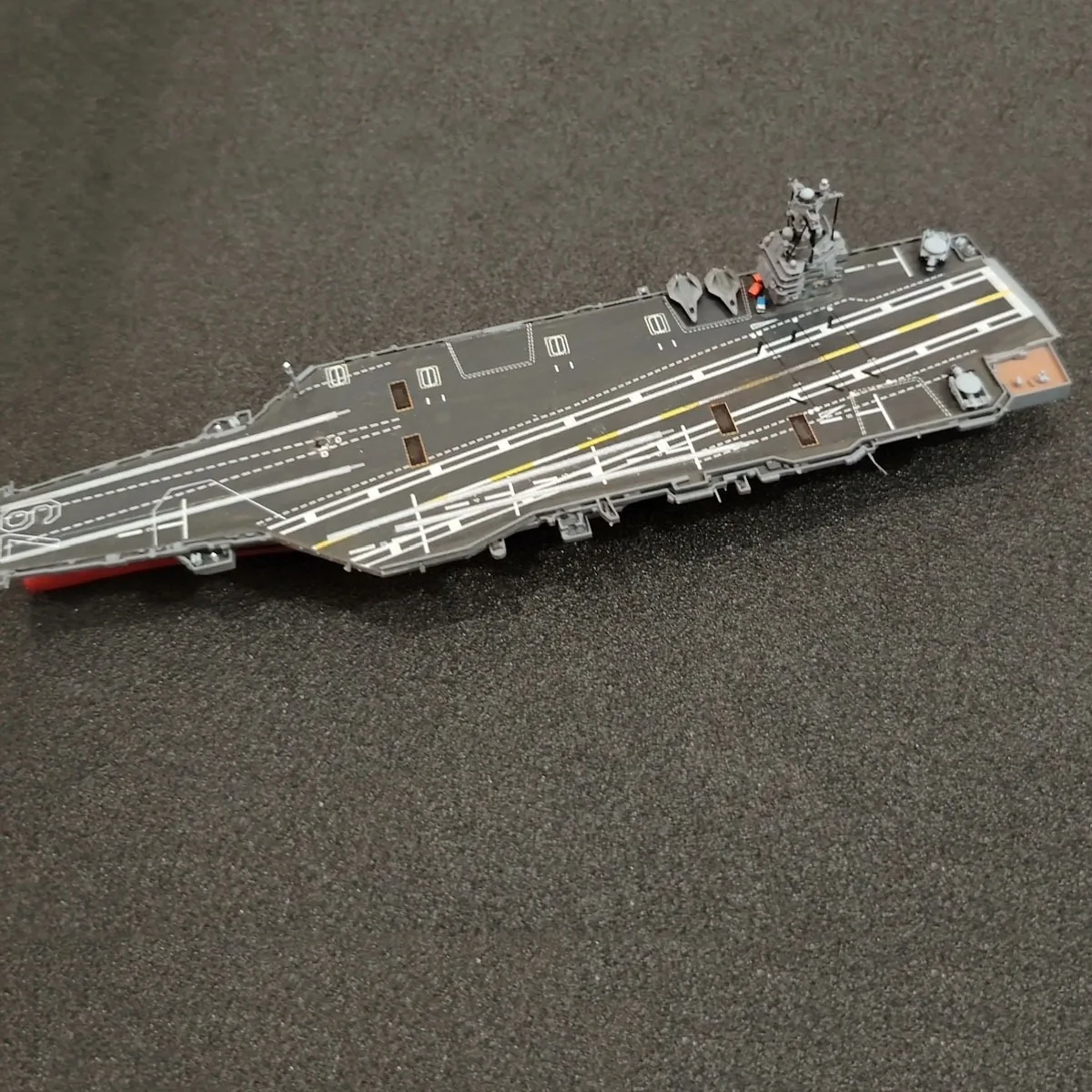 1/2000 CVN-79 USS Kennedy Aircraft Carrier Model Meticulously Handcrafted Ships Static Model Ship Toy Ornament Warship Model