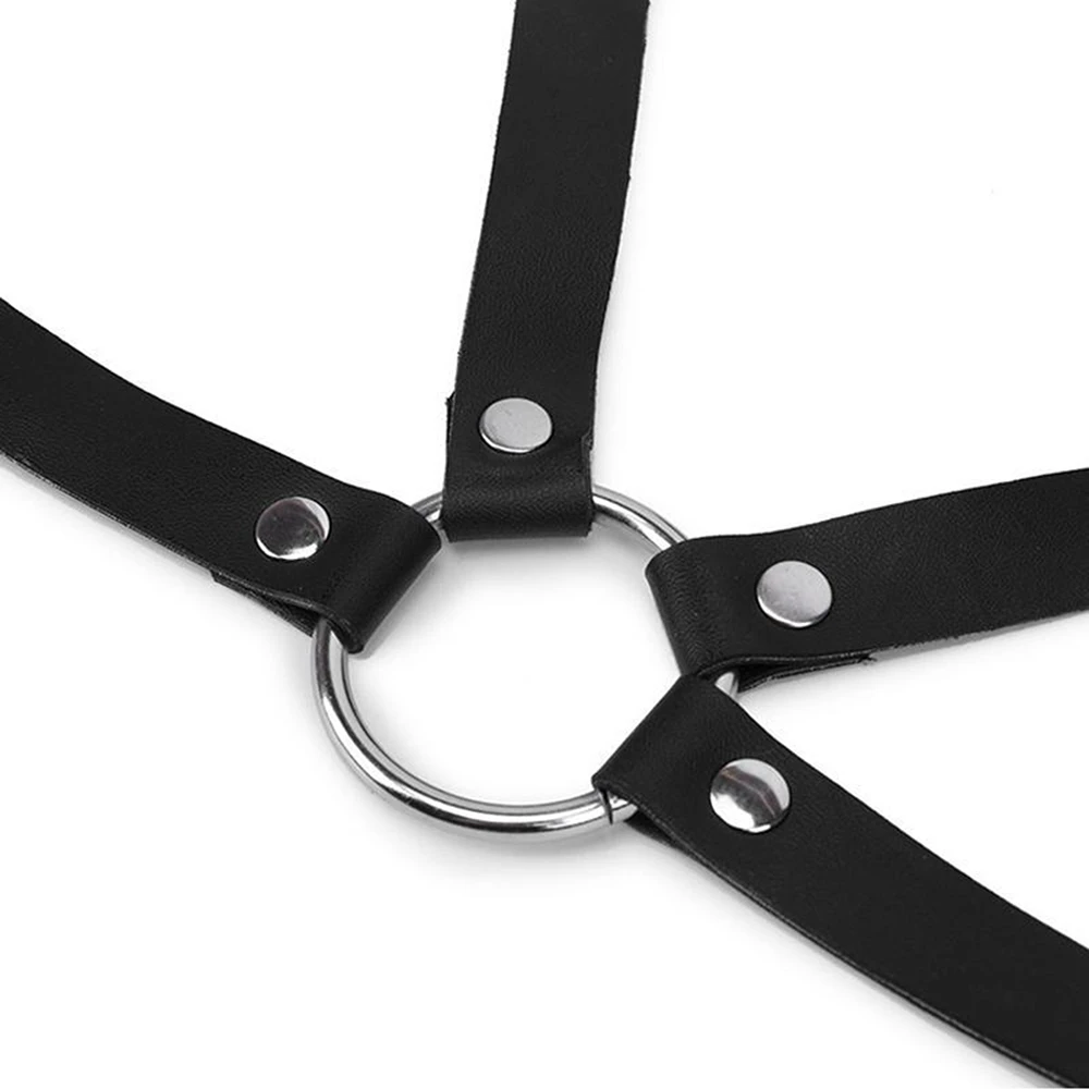 Women Sexy Body Harness Belt Sex toy straps Bdsm Bondage Lingerie Chest Harness Leather Lingerie Gothic Fetish Women Clothing