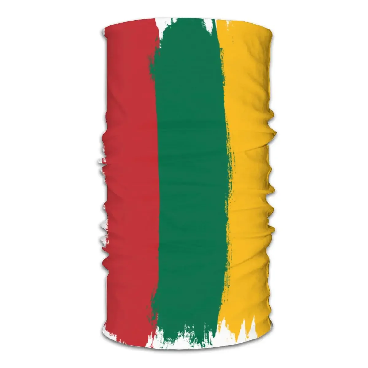 New Lithuania Flag Scarves Neck Face Mask Men Women Halloween Neck Warmer Tubular Bandanas Versatility Headwear Cycling Hiking