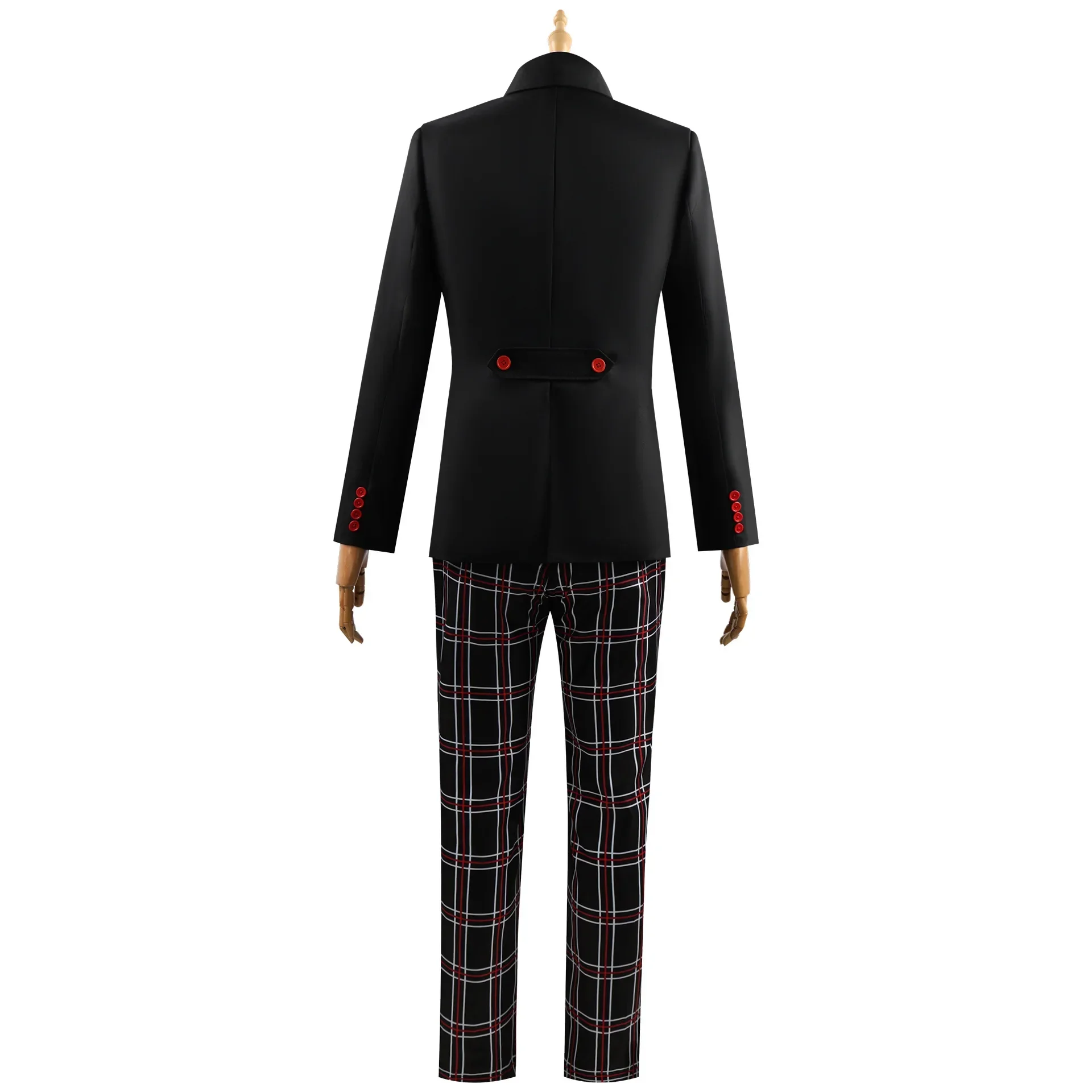 Jeu Persona 5 Amamiya Ren Kasumi Yoshizawa Cosplay Costume avec Perruque pour Hommes et Femmes, Uniforme Sв, Manteau d'Halloween, Ensemble d'Uniforme Noir pour ix