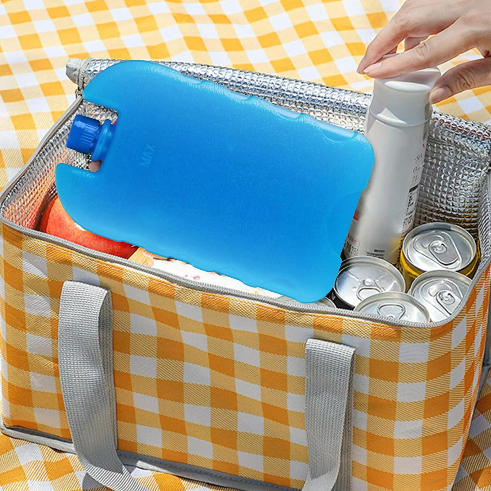 Ice Crystal Box Refrigeration Universal Ice Bag Food Refrigeration Preservation Cold Chain Transportation Cooling Ice Brick