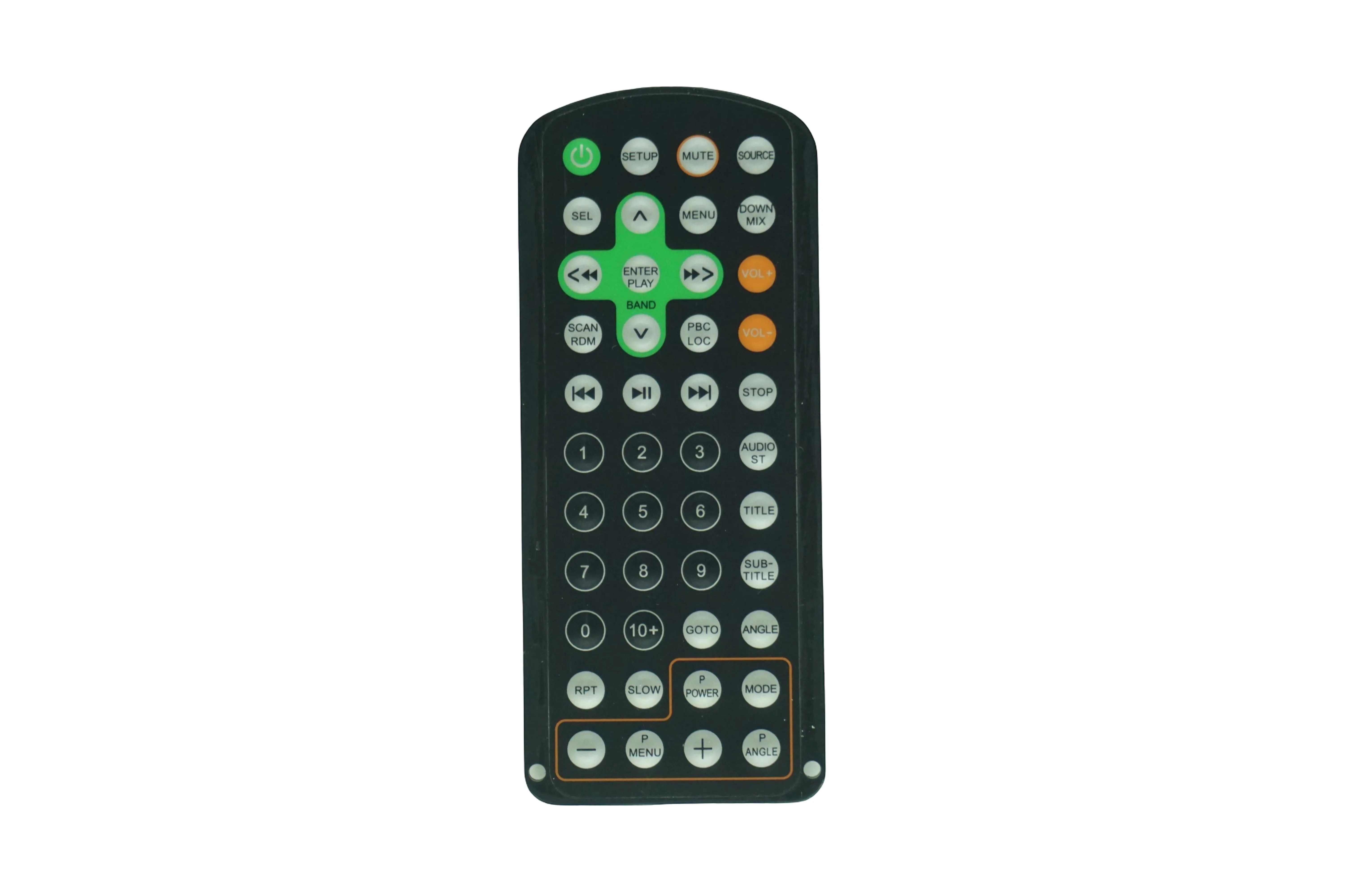 Used Remote Control Compatible For Hifonics HS-DP500 Multimedia DVD Head Unit