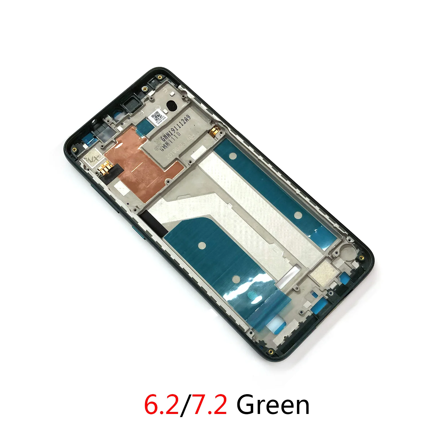 Per Nokia 6.2 Housing Bezel 7 custodia per porta batteria 7.1,930 custodia per Display LCD 7.2 copertura per telaio centrale mullion