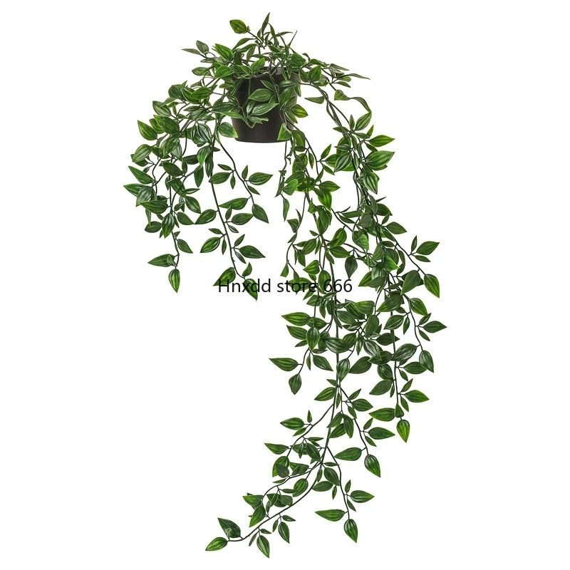 Artificial potted plants indoor and outdoor hanging green plants