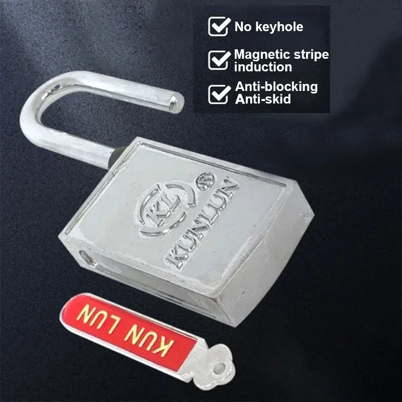 Magnetic Induction Code Lock on Magnetic Padlock Magnetic Bar Lock Universal Key Power Meter Box Lock Metering Box Lock