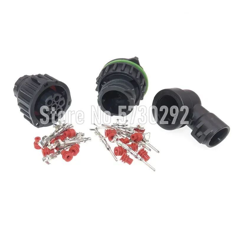 7P 1718230 967650-1 965783-1 Wiring Harness Socket Waterproof Electric Light Lamp Plug For Truck Auto Oil Exploration Railway