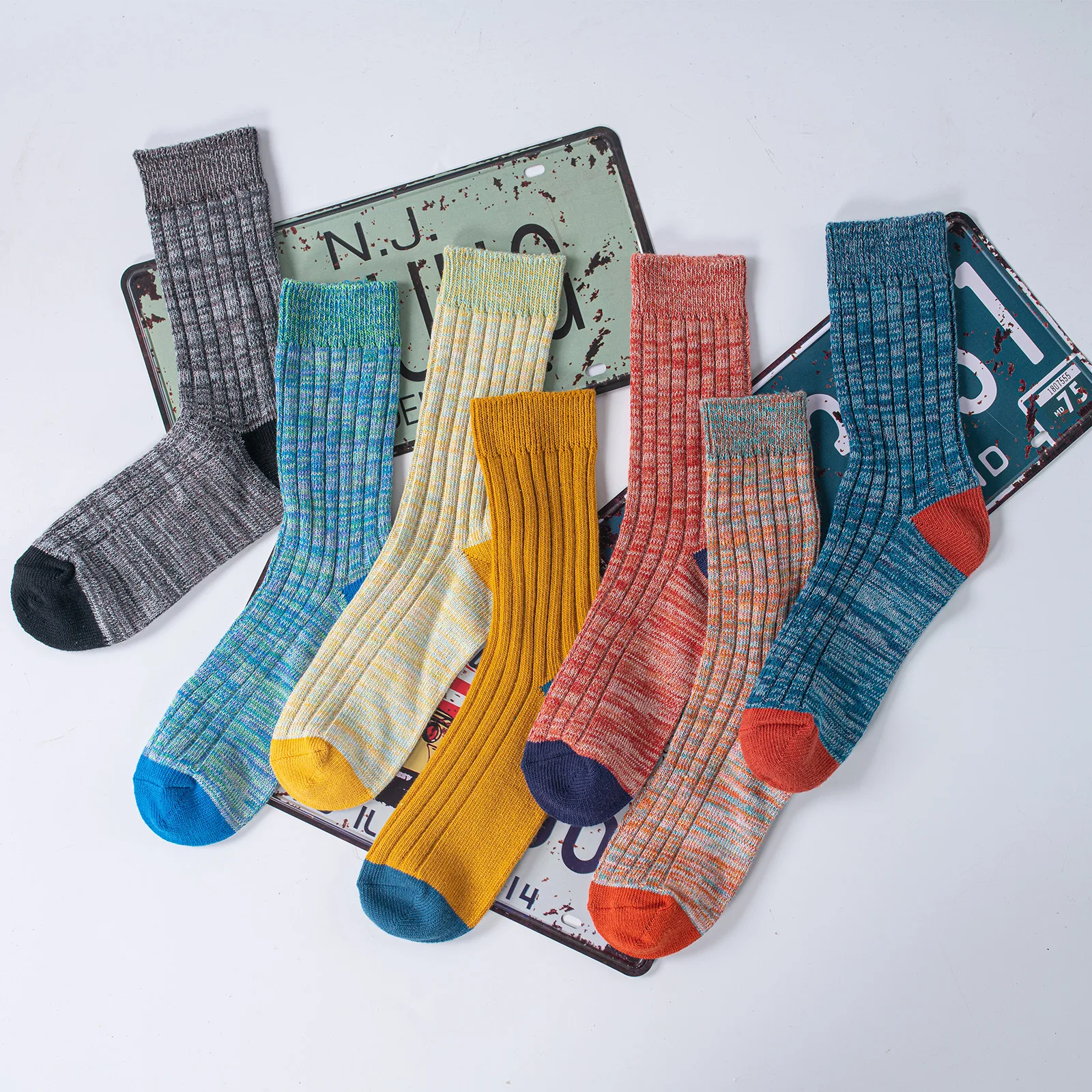 10 Pair/Lot Women Long Socks Cotton Autumn Winter Breathable Socks Women Fashion New Happy Casual Socks Cotton