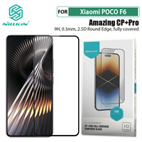 Redmi Turbo 3 Glass Nillkin CP+PRO 2.5D Full Glue Fully Screen Protector For Xiaomi Redmi Turbo 3 Tempered Glass